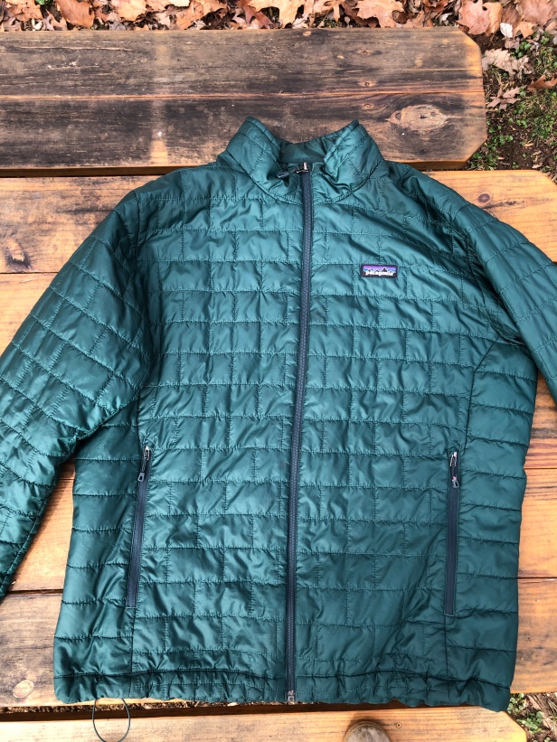 Green Patagonia Nano Puff® jacket in XL