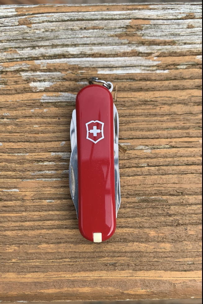 Red Victorinox Rambler Swiss Army Knife