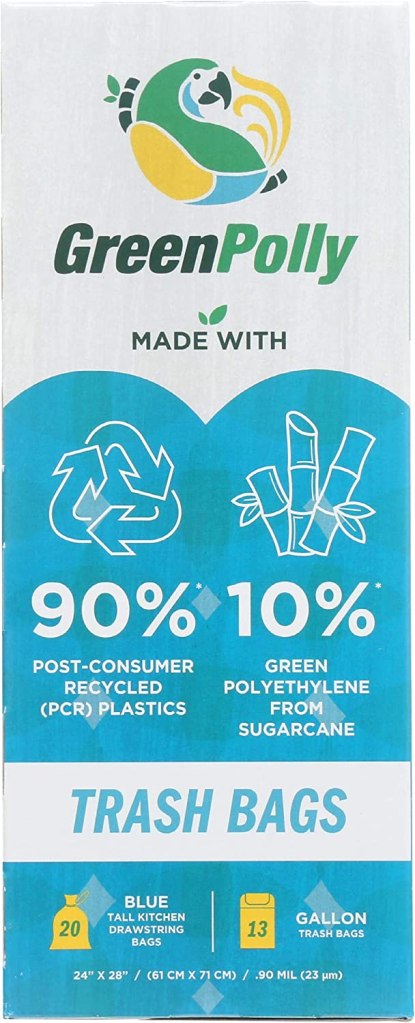 GreenPolly recycled trash bags