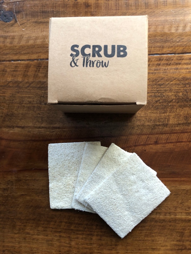 Scrub & Throw compostable sponges