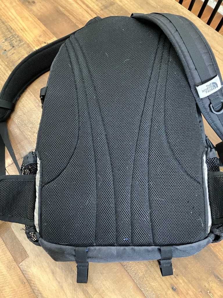 The North Face Recon backpack back panel mesh